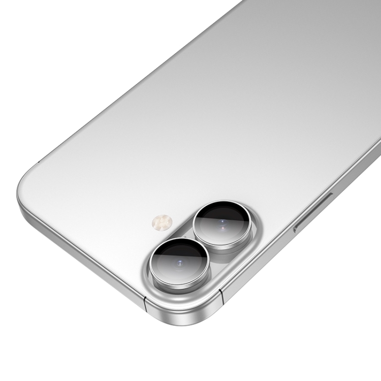 For iPhone 16 / 16 Plus hoco V13 3D Metal Lens Protective Film(Black) For iPhone 16 / 16 Plus hoco V13 3D Metal Lens Protective Film(Black)