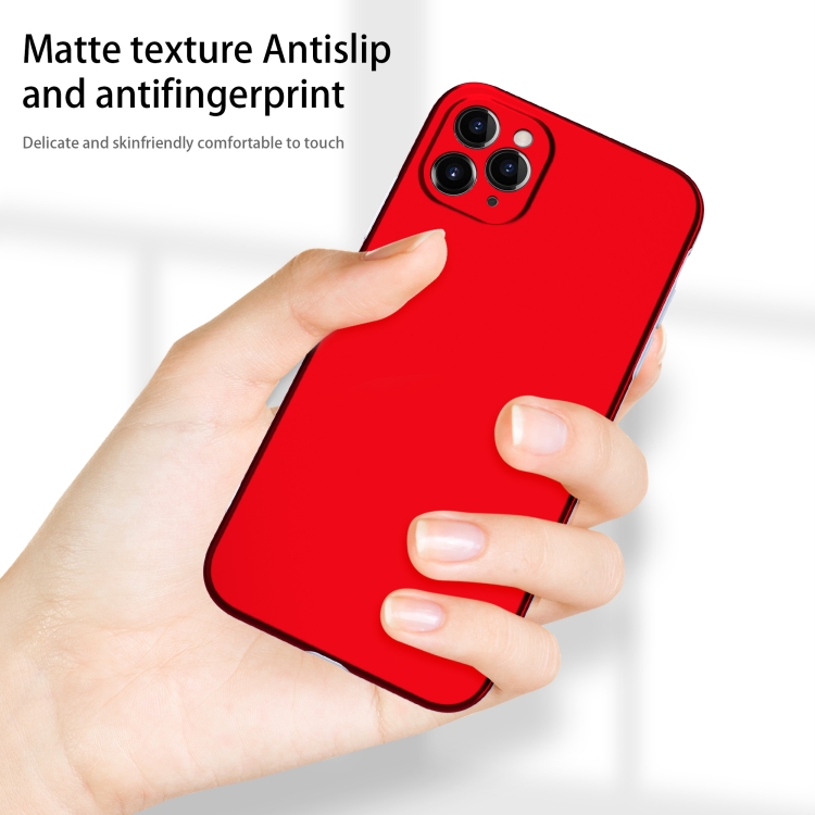 For iPhone 11 Pro Max Two Color Full Protective 3-in-1 Phone Case(Red) For iPhone 11 Pro Max Two Color Full Protective 3-in-1 Phone Case(Red)