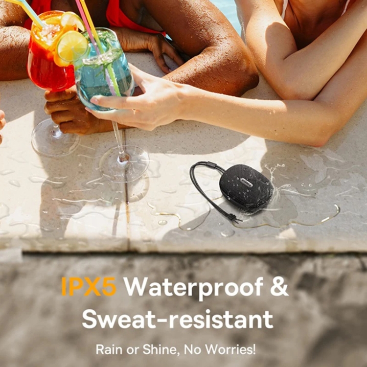 Baseus AeQur 35 Pro Air IPX5 Waterproof Outdoor Portable Bluetooth Speaker(Black) Baseus AeQur 35 Pro Air IPX5 Waterproof Outdoor Portable Bluetooth Speaker(Black)