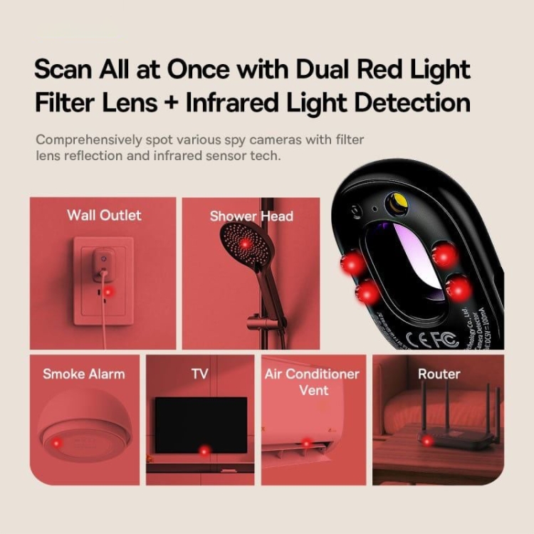 Baseus Heyo Series II Smart Infrared Camera Detector(Black) - B4