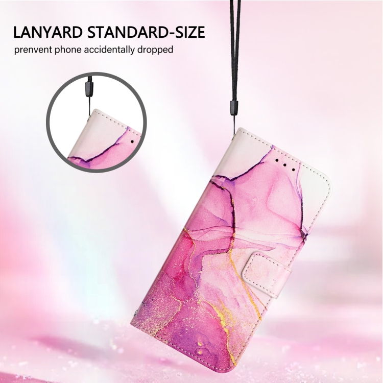 For Samsung Galaxy S24 FE 5G PT003 Marble Pattern Flip Leather Phone Case(Pink Purple Gold) For Samsung Galaxy S24 FE 5G PT003 Marble Pattern Flip Leather Phone Case(Pink Purple Gold)