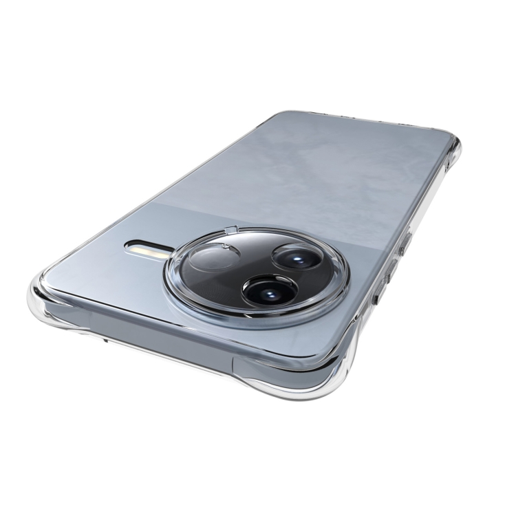 For Redmi K80 Shockproof Non-slip Thickening TPU Phone Case(Transparent)