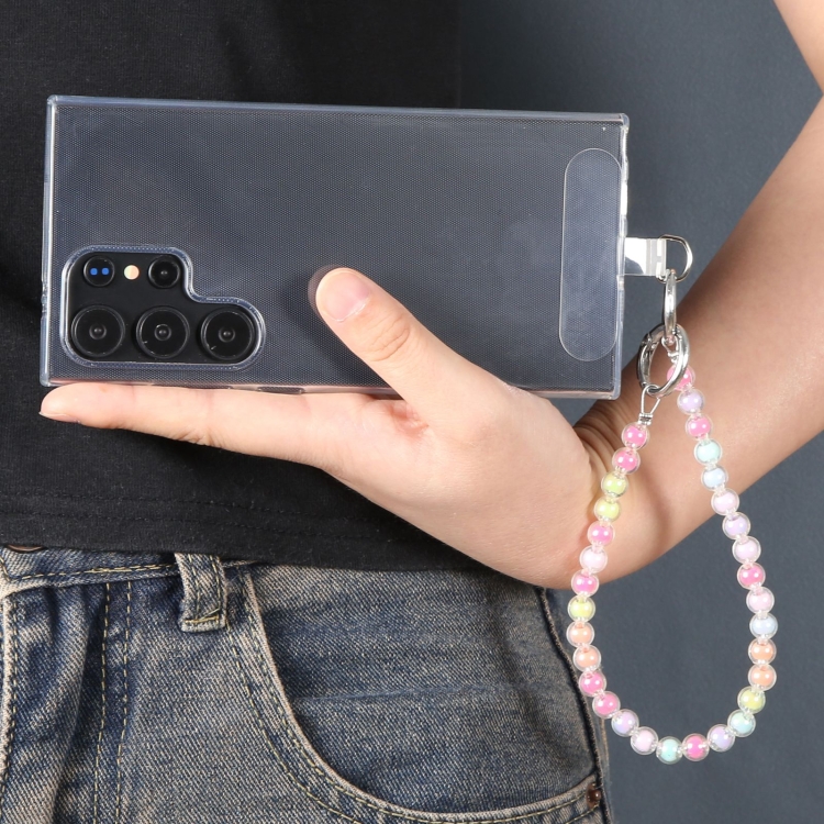 Mobile Phone Anti-lost Dazzling Clear Colorful Short Bead Chain Mobile Phone Anti-lost Dazzling Clear Colorful Short Bead Chain