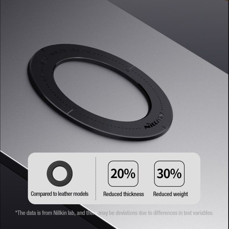 2pcs NILLKIN NKL12 Magnetic Ring Ultra(Black)
