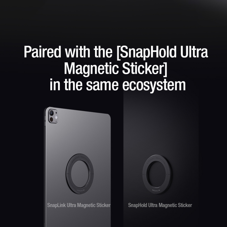 2pcs NILLKIN NKL12 Magnetic Ring Ultra(Black)
