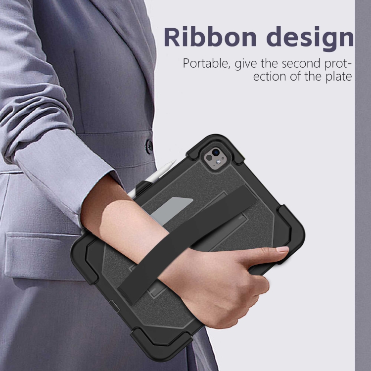 For iPad Pro 11 2024 RedPepper Tri-Defense TPU Hybrid PC Tablet Case(Black) For iPad Pro 11 2024 RedPepper Tri-Defense TPU Hybrid PC Tablet Case(Black)