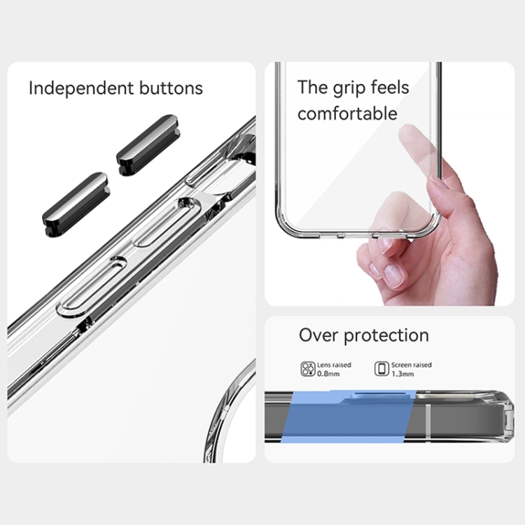 For Samsung Galaxy S23 Ultra 5G Ice Transparent Series TPU + PC + Acrylic Hybrid Phone Case(Transparent) For Samsung Galaxy S23 Ultra 5G Ice Transparent Series TPU + PC + Acrylic Hybrid Phone Case(Transparent)