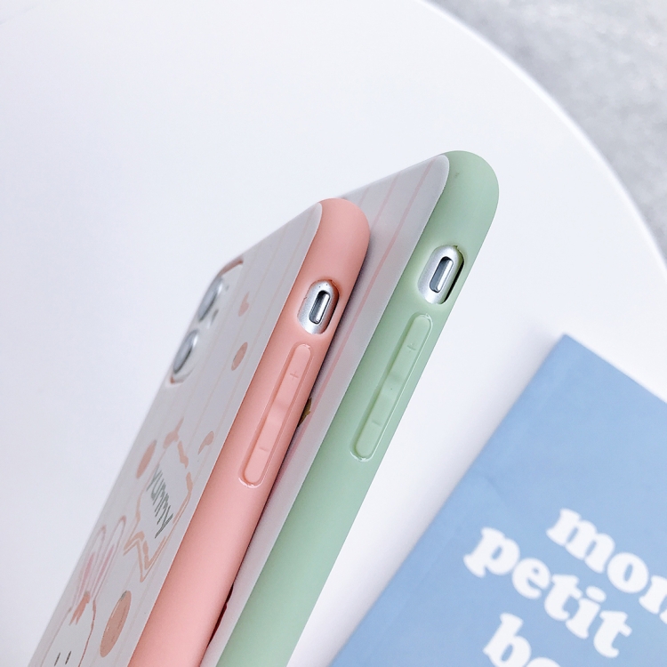 For iPhone 11 Animal Pattern Shockproof TPU Protective Case(Orange Bunny) For iPhone 11 Animal Pattern Shockproof TPU Protective Case(Orange Bunny)