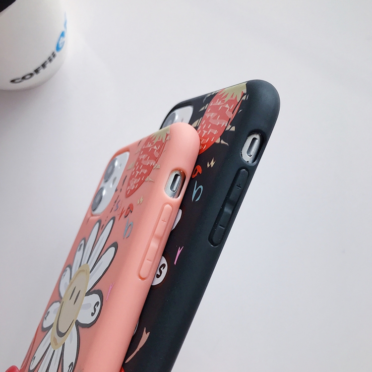 For iPhone 11 Pro Sun Flower Pattern Shockproof TPU Protective Case(Pink) For iPhone 11 Pro Sun Flower Pattern Shockproof TPU Protective Case(Pink)