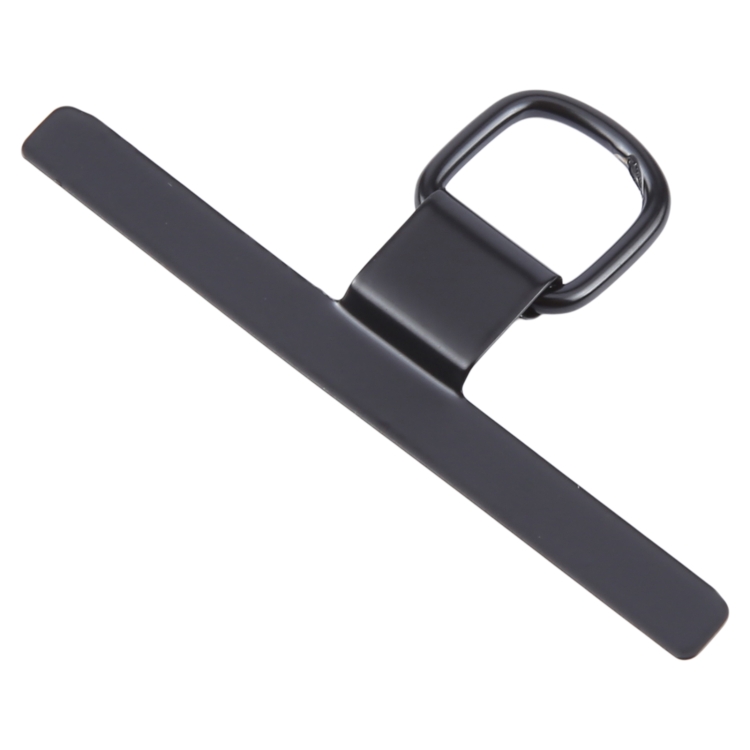 T-shape Metal Mobile Phone Lanyard Fixing Gasket(Black) T-shape Metal Mobile Phone Lanyard Fixing Gasket(Black)