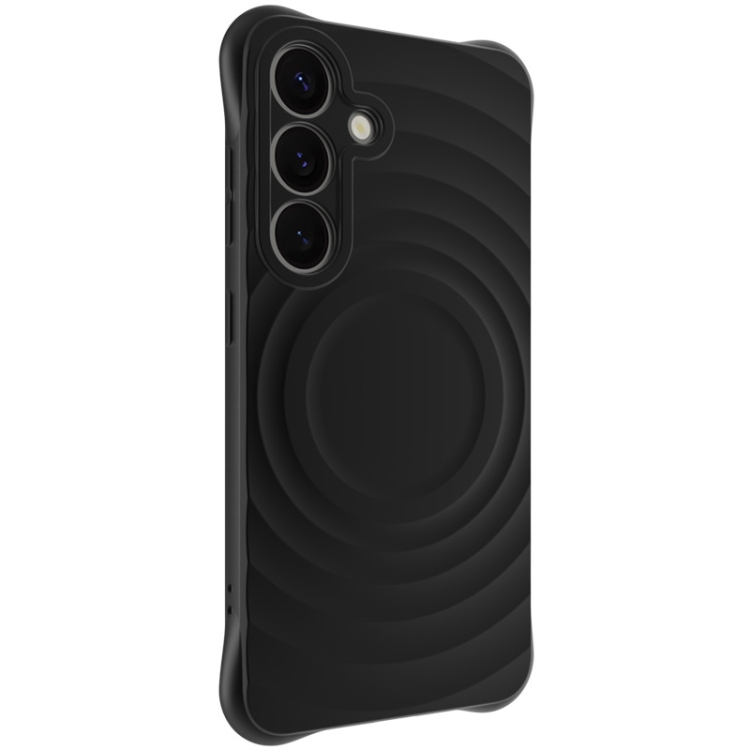 For Samsung Galaxy S25 5G IMAK UC-6 Series Manbo Frosting Soft Phone Case(Black) For Samsung Galaxy S25 5G IMAK UC-6 Series Manbo Frosting Soft Phone Case(Black)