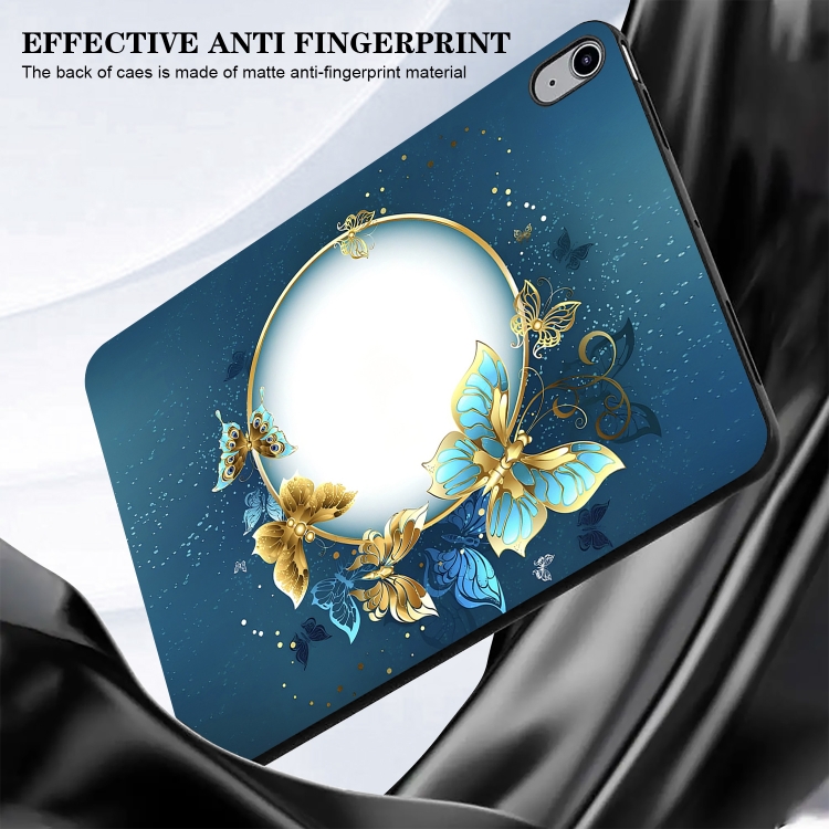 For iPad mini 3 / 2 / 1 Color Painting Pattern Smart Tablet TPU Case(Butterfly Circle) For iPad mini 3 / 2 / 1 Color Painting Pattern Smart Tablet TPU Case(Butterfly Circle)