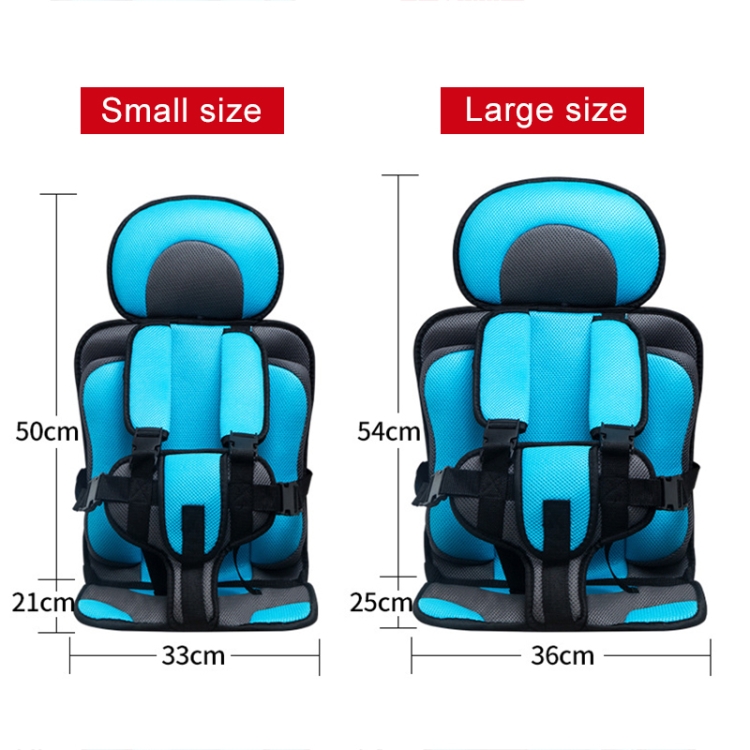 Car Portable Children Safety Seat, Size50 x 33 x 21cm (For 05 Years