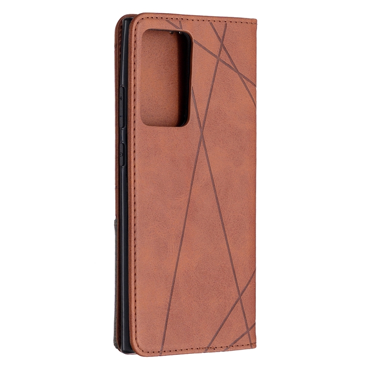 For Samsung Galaxy Note 20 Ultra Rhombus Texture Horizontal Flip Magnetic Leather Case with Holder & Card Slots & Wallet(Brown) For Samsung Galaxy Note 20 Ultra Rhombus Texture Horizontal Flip Magnetic Leather Case with Holder & Card Slots & Wallet(Brown)