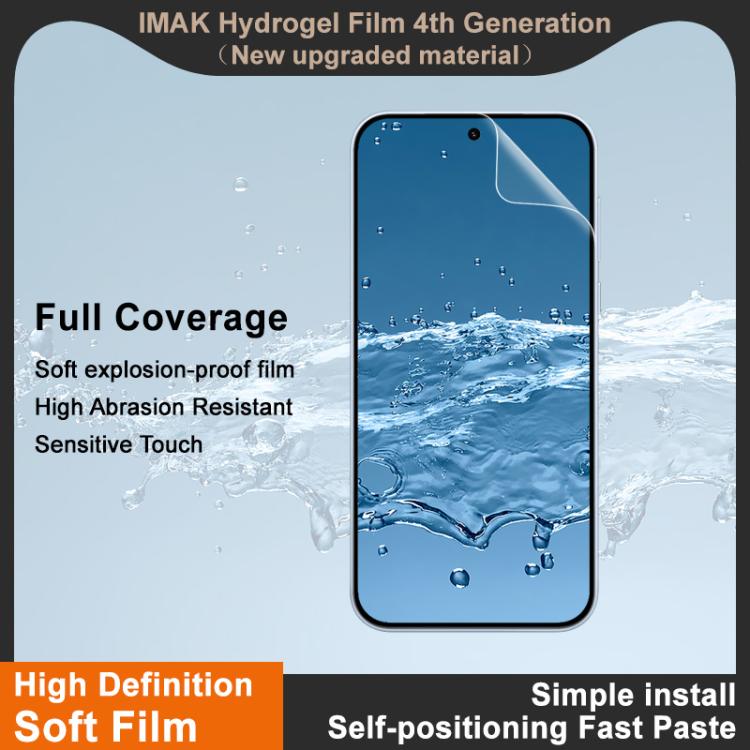 For OnePlus Nord 6 5G imak 4th Generation  Full Coverage Screen Hydrogel Film Protector