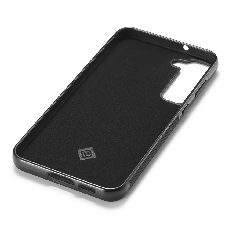 For Samsung Galaxy S25 5G LC.IMEEKE 3 in 1 Carbon Fiber Texture Shockproof Phone Case(Black)
