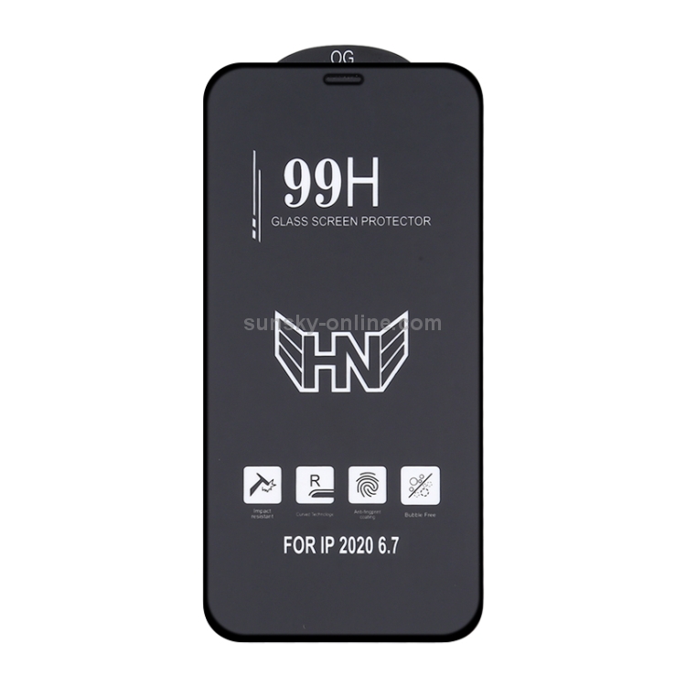 For iPhone 12 Pro Max High Aluminum Large Arc Full Screen Tempered Glass Film For iPhone 12 Pro Max High Aluminum Large Arc Full Screen Tempered Glass Film