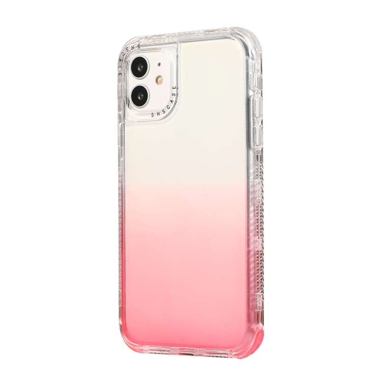 For iPhone 12 / 12 Pro 3 In 1 Dreamland PC + TPU Gradient Monochrome Transparent Border Protective Case(Red) For iPhone 12 / 12 Pro 3 In 1 Dreamland PC + TPU Gradient Monochrome Transparent Border Protective Case(Red)