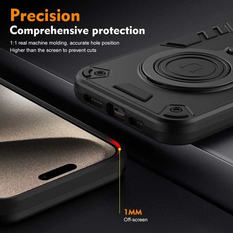 For Samsung Galaxy S24 5G Metal Ring 360 Degree Rotating Holder PC Hybrid TPU Phone Case(Black) For Samsung Galaxy S24 5G Metal Ring 360 Degree Rotating Holder PC Hybrid TPU Phone Case(Black)