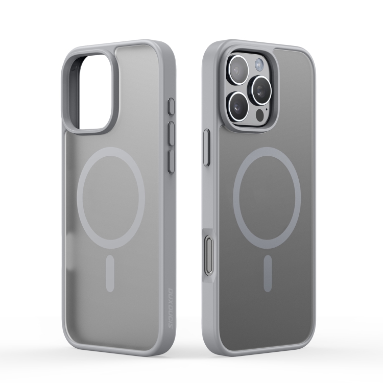 For iPhone 16 Pro DUX DUCIS Yind Series MagSafe TPU Hybrid PC Phone Case(Grey) For iPhone 16 Pro DUX DUCIS Yind Series MagSafe TPU Hybrid PC Phone Case(Grey)