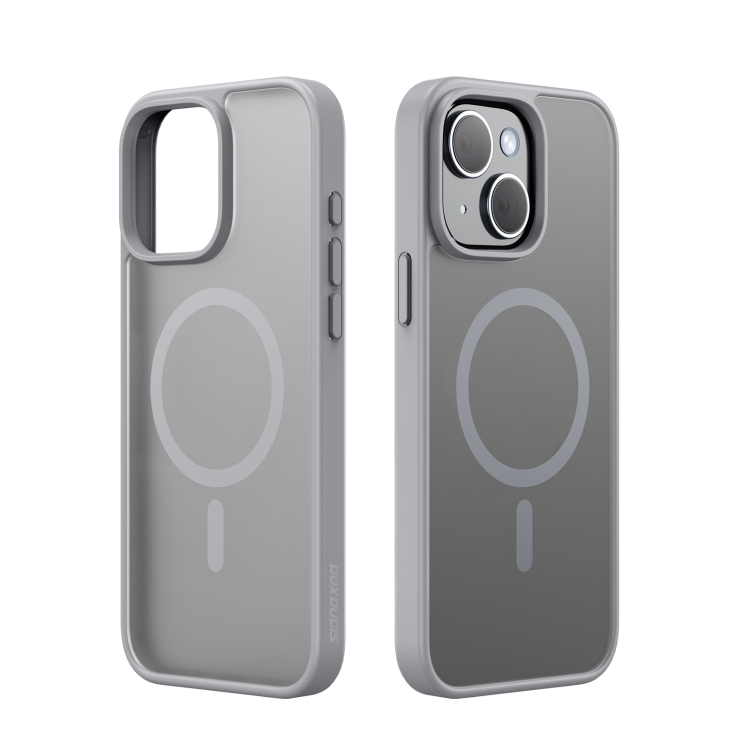 For iPhone 15 DUX DUCIS Yind Series MagSafe TPU Hybrid PC Phone Case(Grey) For iPhone 15 DUX DUCIS Yind Series MagSafe TPU Hybrid PC Phone Case(Grey)