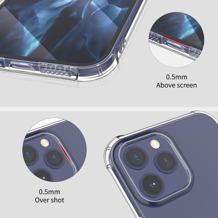 For iPhone 12 Pro Max Sound Coversion Shockproof TPU Protective Case(Transparent) For iPhone 12 Pro Max Sound Coversion Shockproof TPU Protective Case(Transparent)