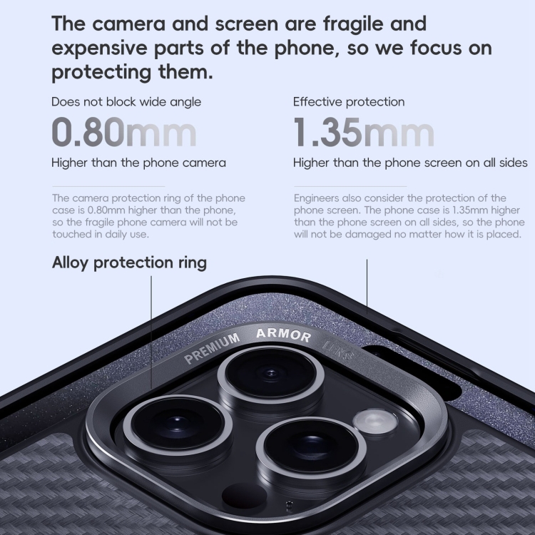 For iPhone 16 Pro Max Carbon Fiber Kevlar MagSafe Magnetic Phone Case(Black) For iPhone 16 Pro Max Carbon Fiber Kevlar MagSafe Magnetic Phone Case(Black)