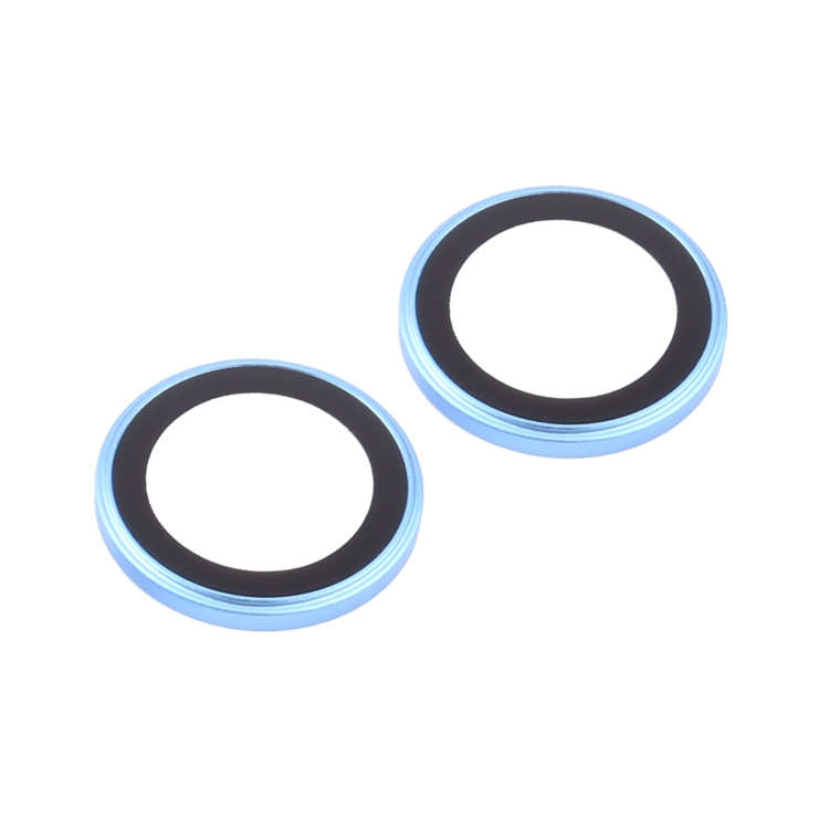 For iPhone 16 / 16 Plus Back Camera Cover Tempered Glass Lens Film(Dark Blue) For iPhone 16 / 16 Plus Back Camera Cover Tempered Glass Lens Film(Dark Blue)