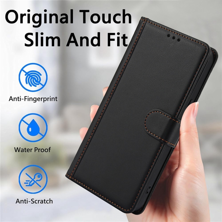 For Samsung Galaxy S23 Ultra 5G Skin Feel Pure Color Card Slots Leather Phone Case with Dual Lanyard(Black) For Samsung Galaxy S23 Ultra 5G Skin Feel Pure Color Card Slots Leather Phone Case with Dual Lanyard(Black)