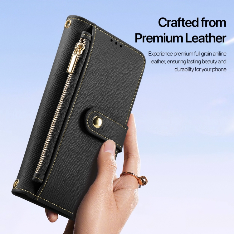 For iPhone 15 DUX DUCIS Lawa Series 2 in 1 Wallet Zipper Detachable MagSafe Phone Case with Lanyard(Black) For iPhone 15 DUX DUCIS Lawa Series 2 in 1 Wallet Zipper Detachable MagSafe Phone Case with Lanyard(Black)