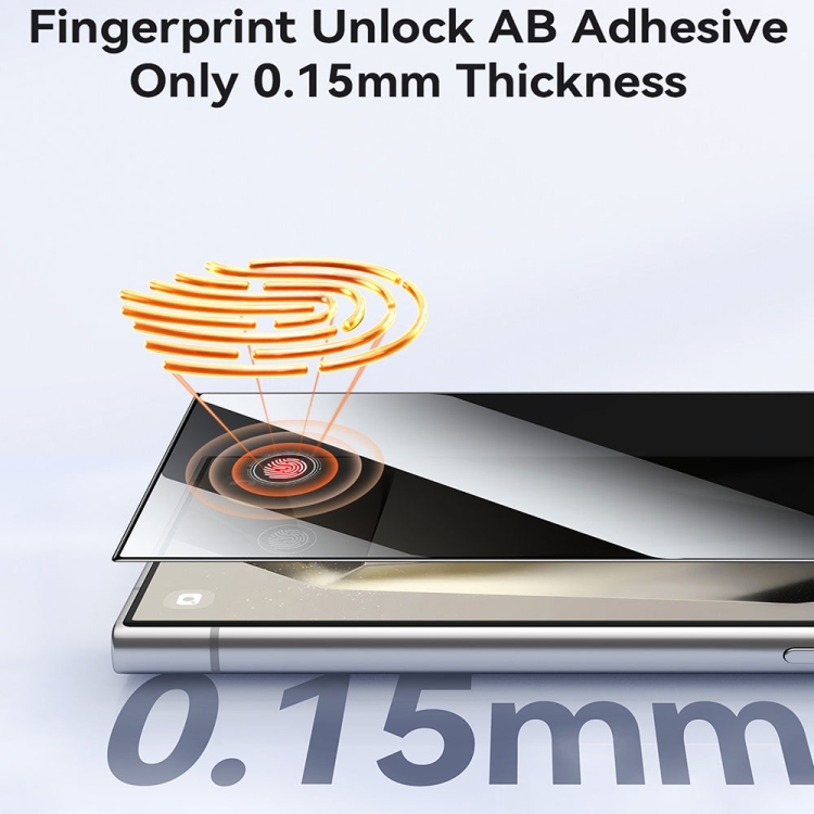 For Samsung Galaxy S24 Ultra 5G JOYROOM 2.5D Full Screen Privacy Tempered Glass Screen Protector - 1