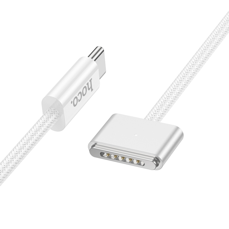 hoco X103 Type-C to MagSafe3 140W Magnetic Charging Cable, Length:2m(White) hoco X103 Type-C to MagSafe3 140W Magnetic Charging Cable, Length:2m(White)