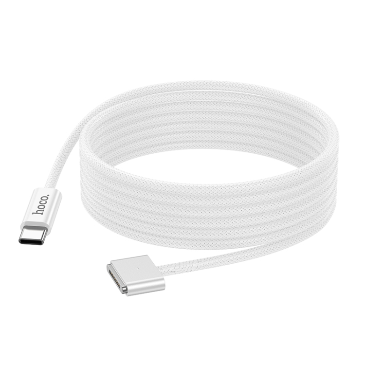 hoco X103 Type-C to MagSafe3 140W Magnetic Charging Cable, Length:2m(White) hoco X103 Type-C to MagSafe3 140W Magnetic Charging Cable, Length:2m(White)