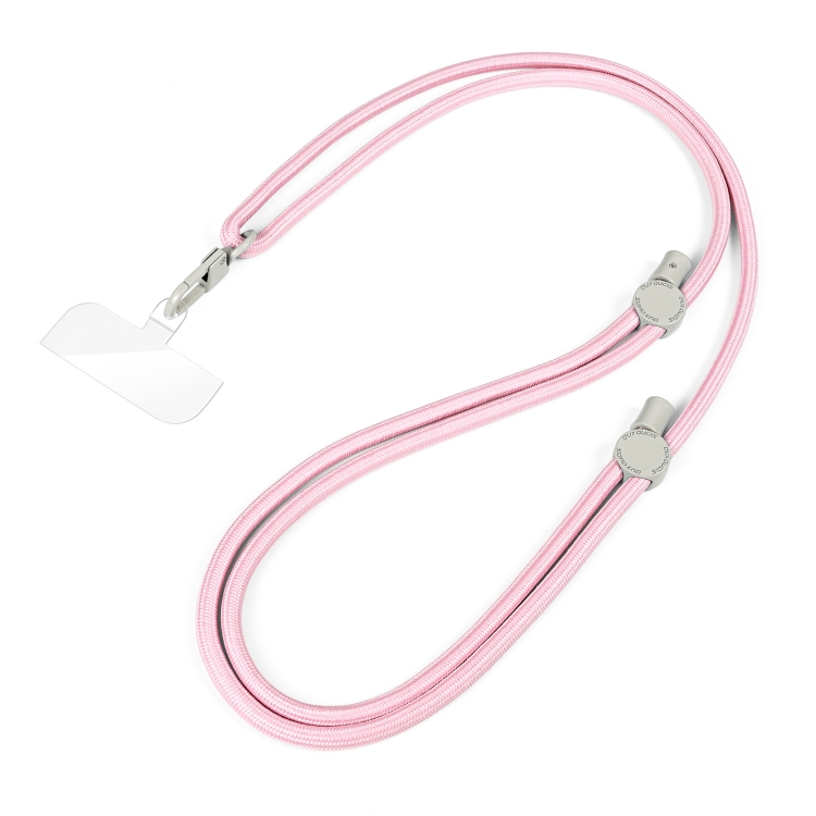 DUX DUCIS Plaz Crossbody Neck Strap Anti-lost Phone Lanyard(Light Pink) - 1
