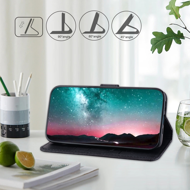 For Samsung Galaxy S24 FE 5G Skin Feeling Oil Leather Texture PU + TPU Phone Case(Black) For Samsung Galaxy S24 FE 5G Skin Feeling Oil Leather Texture PU + TPU Phone Case(Black)
