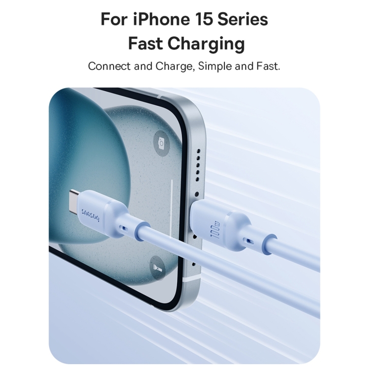 Baseus Silky Series 1m 100W USB-C / Type-C to Type-C Fast Charging Cable(Black) - B6