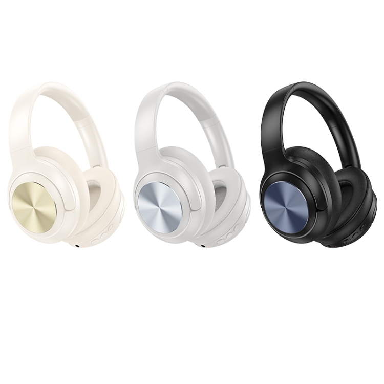 hoco W54 BT5.4 Active Noise Reduction Bluetooth Gaming Headset(Black)
