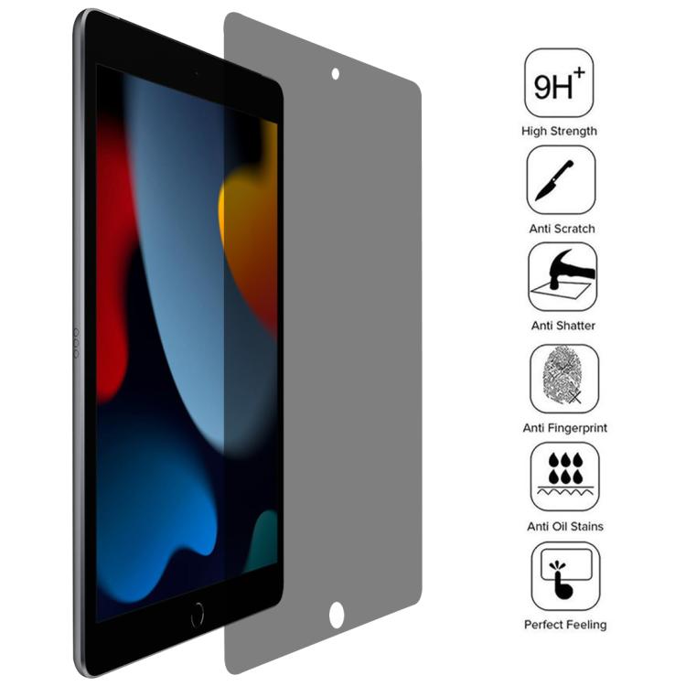 For iPad 10.2 2021 / 2020 / 2019 0.33mm 9H 2.5D Privacy Anti-glare Explosion-proof Tempered Glass Film For iPad 10.2 2021 / 2020 / 2019 0.33mm 9H 2.5D Privacy Anti-glare Explosion-proof Tempered Glass Film
