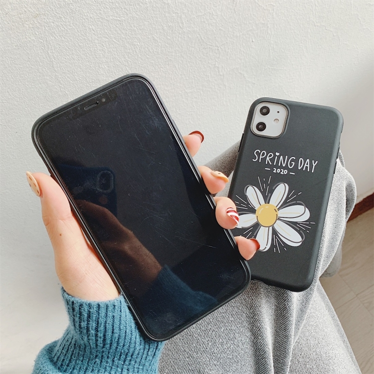 For iPhone 11 Pro Max Cartoon Pattern Frosted TPU Protective Case(Daisy) For iPhone 11 Pro Max Cartoon Pattern Frosted TPU Protective Case(Daisy)