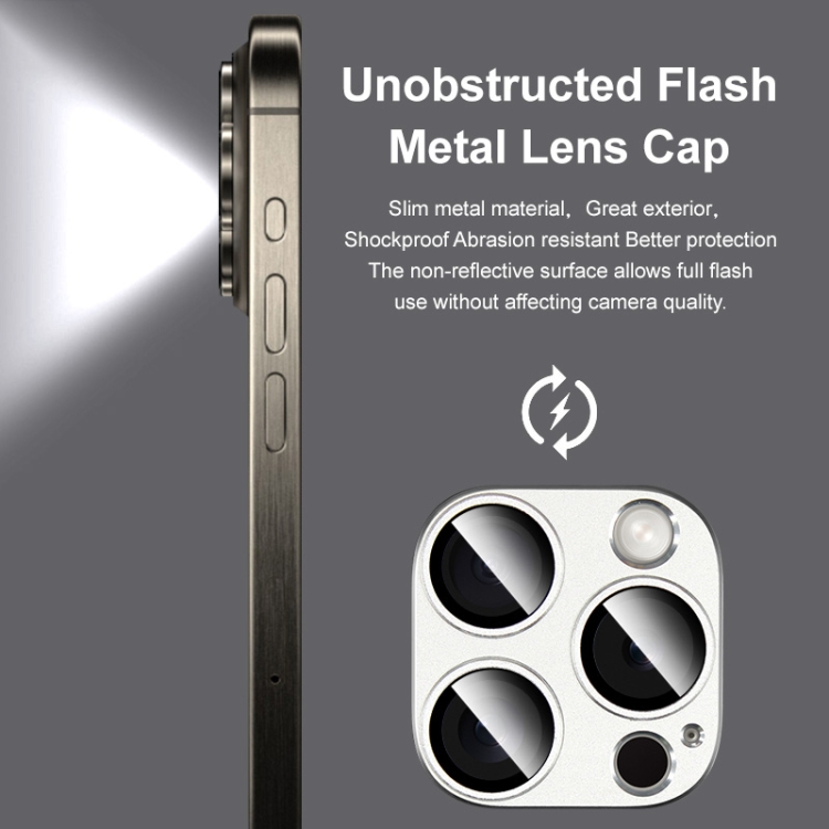 For iPhone 16 Pro / 16 Pro Max IMAK Metal Armor Premium Camera Protector Film(Black) For iPhone 16 Pro / 16 Pro Max IMAK Metal Armor Premium Camera Protector Film(Black)