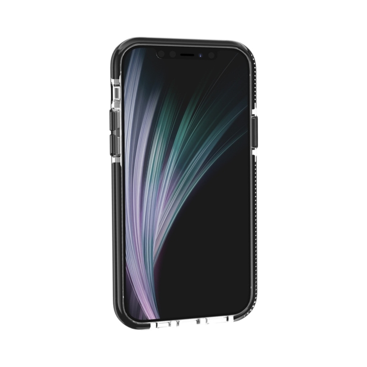 For iPhone 12 mini Shockproof High Transparency TPU Protective Case(Black) For iPhone 12 mini Shockproof High Transparency TPU Protective Case(Black)