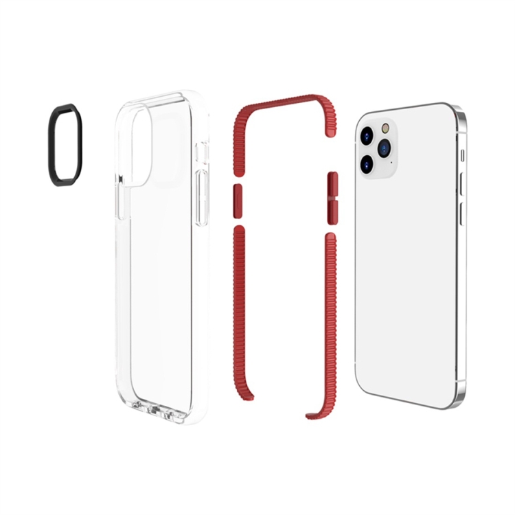 For iPhone 12 mini Shockproof High Transparency TPU Protective Case(Black) For iPhone 12 mini Shockproof High Transparency TPU Protective Case(Black)