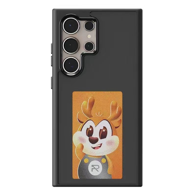 For Samsung Galaxy S24 Ultra 5G Four-Color E-ink Screen NFC DIY Phone Case(Black) For Samsung Galaxy S24 Ultra 5G Four-Color E-ink Screen NFC DIY Phone Case(Black)