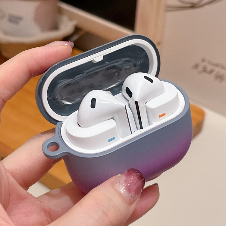Airpods Proケース グラデーション ブルー イヤホン Airpods Proケース グラデーション ブルー イヤホン SALE シャイニー