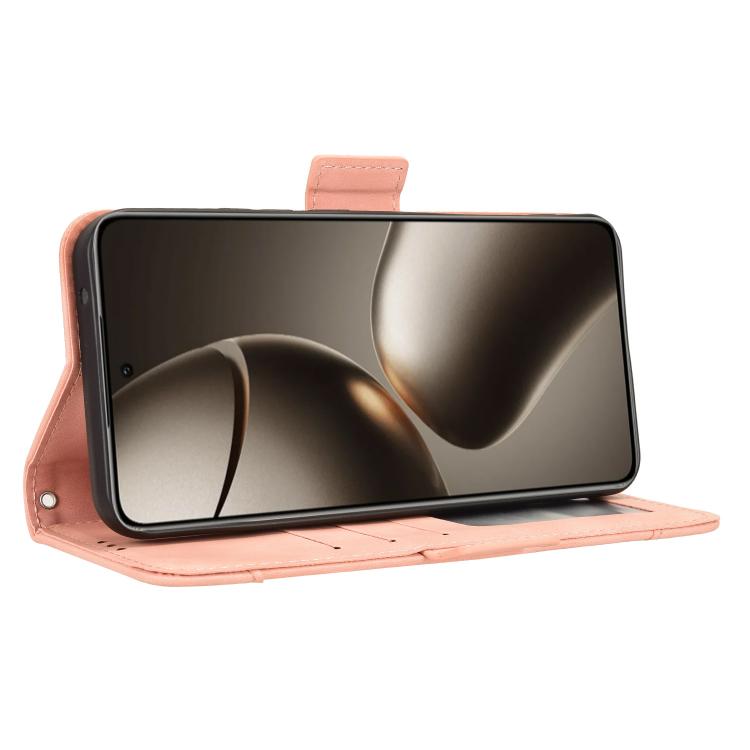 For Xiaomi 15T 5G Skin Feel Calf Texture Card Slots Leather Phone Case(Pink)