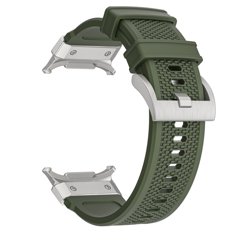 Bracelet de montre en silicone pour homme, bracelet en caoutchouc, à