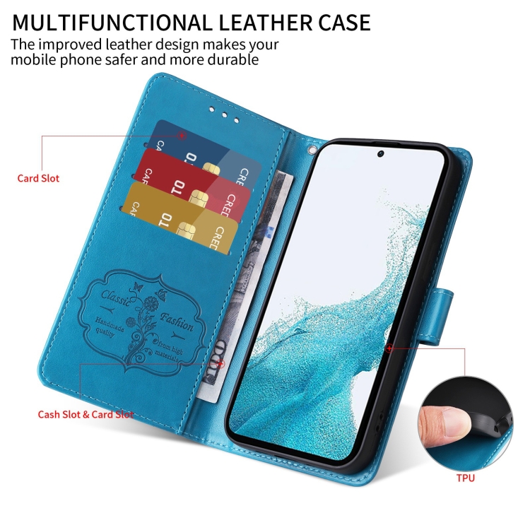 For Samsung Galaxy S20 FE Embossed Butterfly Flowers Leather Phone Case(Blue) For Samsung Galaxy S20 FE Embossed Butterfly Flowers Leather Phone Case(Blue)