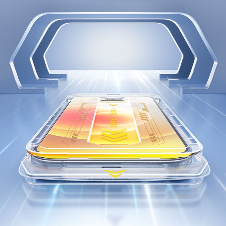For iPhone 15 Pro Max WK WTP-084 Speedy Series Dust-free Warehouse HD Tempered Glass Film - 5