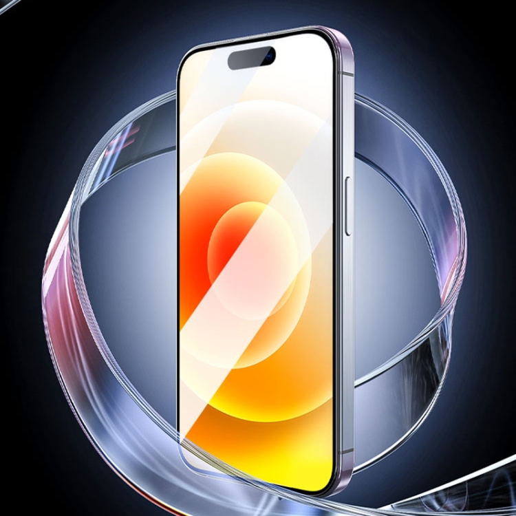 For iPhone 15 WK WTP-085 Speedy Series Dust-free Warehouse Anti-peeping Tempered Glass Film For iPhone 15 WK WTP-085 Speedy Series Dust-free Warehouse Anti-peeping Tempered Glass Film