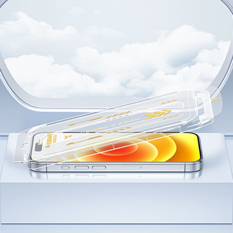 For iPhone 15 WK WTP-085 Speedy Series Dust-free Warehouse Anti-peeping Tempered Glass Film For iPhone 15 WK WTP-085 Speedy Series Dust-free Warehouse Anti-peeping Tempered Glass Film